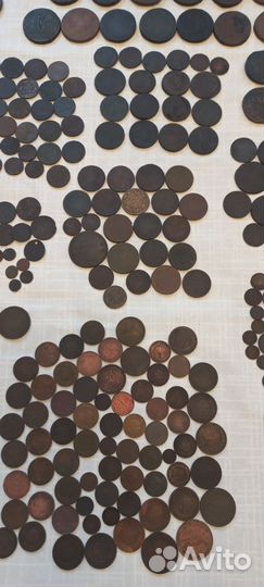 Коллекция монет от Петра до Николая