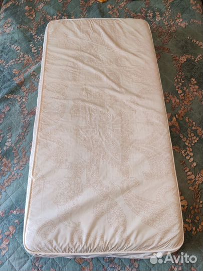Матрас детский 117х60 наматрасник простынка