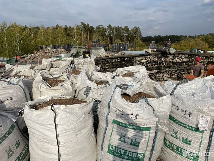 Керамзит в мешках биг бэгах по 2 м3