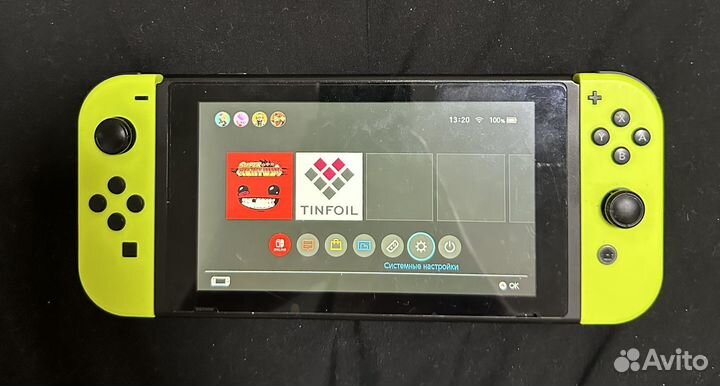 Nintendo Switch rev.1 прошитая