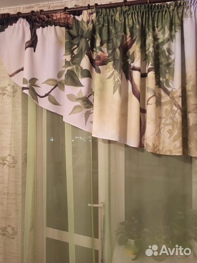 Шторы на кухню
