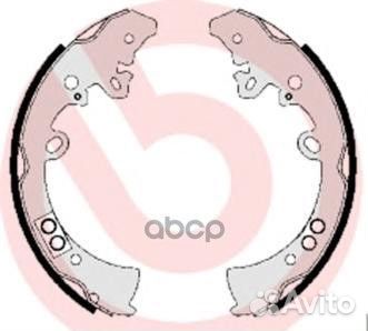 Колодки тормозные барабанные задн. toyota hilux