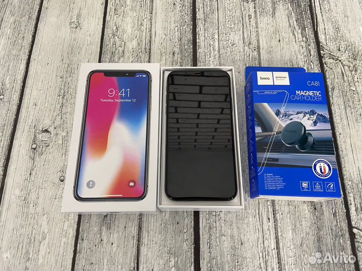 iPhone X 64 gb black A1356