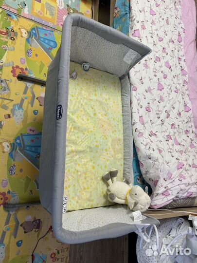 Приставная люлька chicco