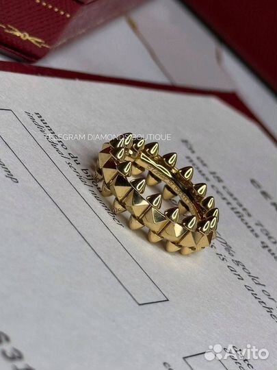 Кольцо Cartier Clash Medium желтое золото 750