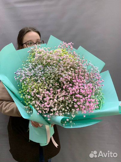 Букет из гипсофилы