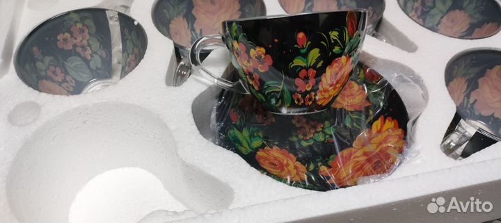 Чайный сервиз на 6 персон