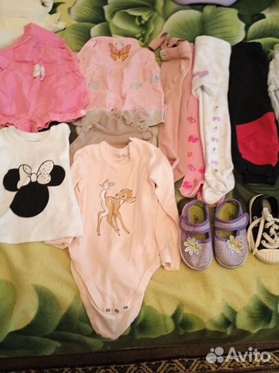 Детские вещи пакетом на девочку 80