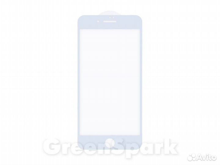 Защитное стекло 3D для iPhone 7 Plus/8 Plus белый