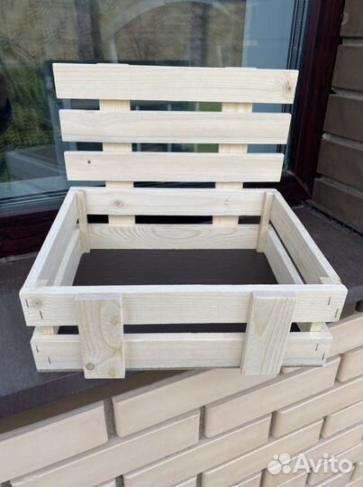 Деревянный бокс