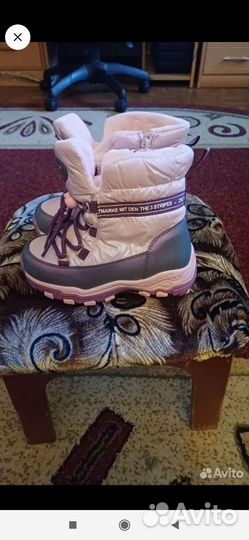 Сапожки зимние для девочки зимние новые