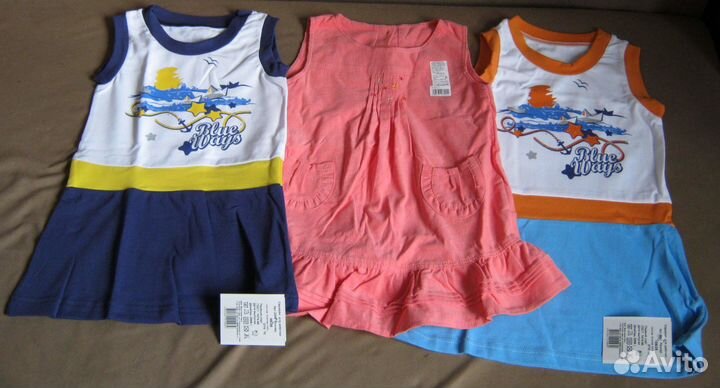 Пакет новой одежды для девочки 98/104 см ростом