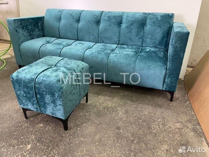 Диван Велюр, диван на кухню, в зону ожидания