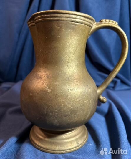 Кувшин Ваза Ступка Антиквариат Винтаж Бронза
