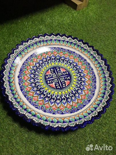 Ляган Риштанская Керамика 42 см