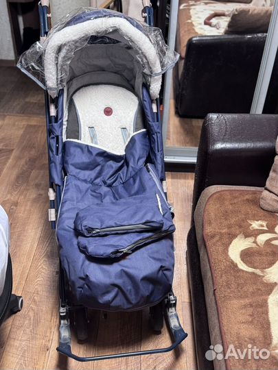 Санки коляски ника 7 8к