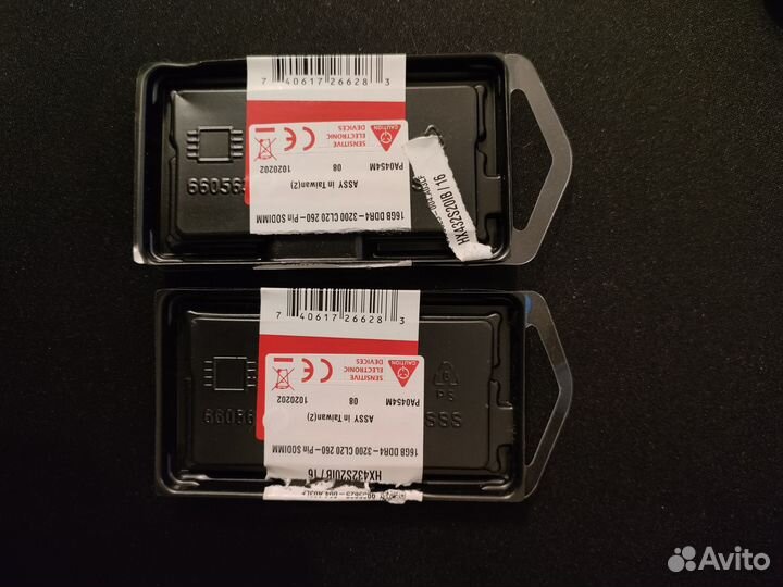 Оперативная память Kingston ddr4 sodimm 2x16 3200