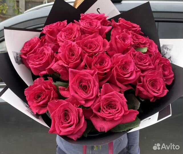 Букет из крымской розы 25 штук