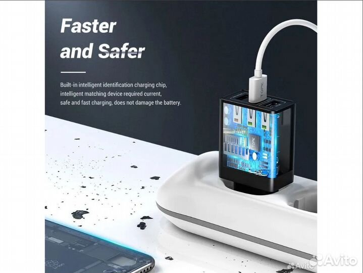 Быстрое зарядное устройство Tork