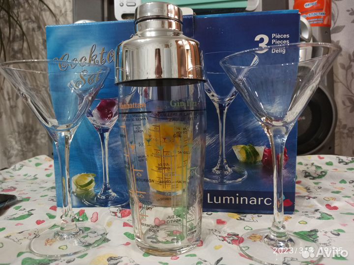 Набор для приготовления коктейлей Люминарк