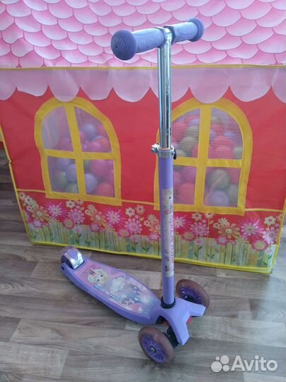 Самокат детский трехколесный