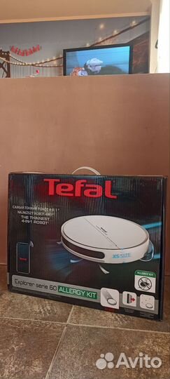 Робот пылесос tefal explorer serie 60