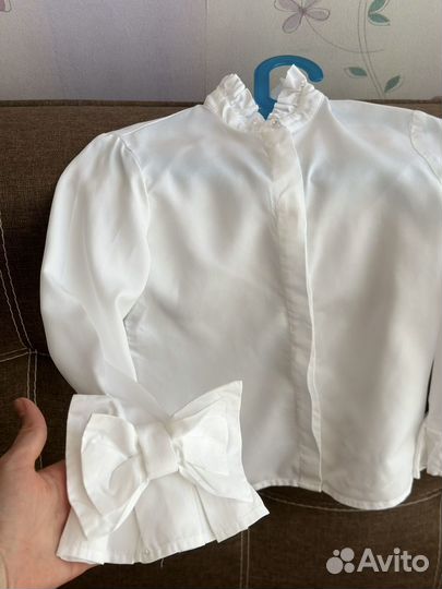 Школьные блузки для девочки 122