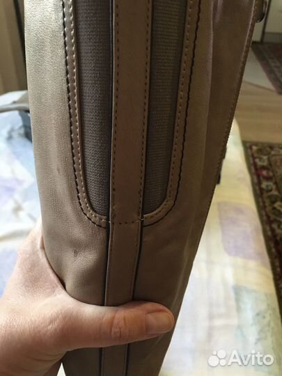 Сапоги демисезонные натуральная кожа 39