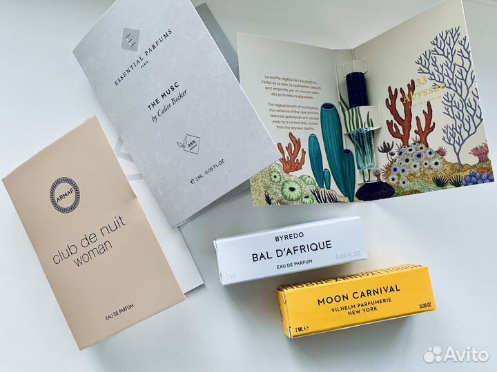 Пробники парфюмерии