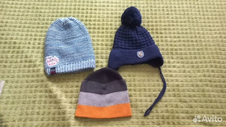 Шапки детские для мальчиков
