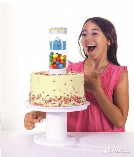 Подставка под торт сюрприз