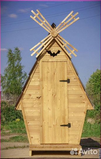 Уличный туалет домик с установкой эрэ 915