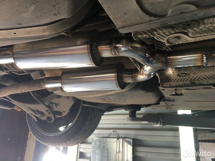 Замена резонатора Toyota LC 2005-2007