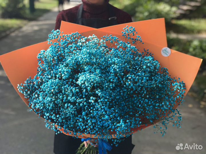 Букет гигант из гипсофилы