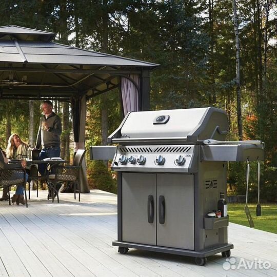 Газовый гриль Napoleon, Rogue-525 XT стальной