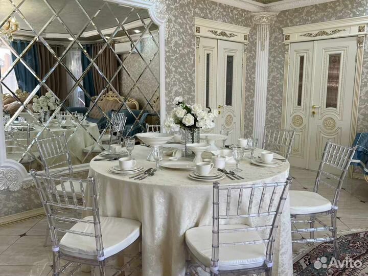 Столы и стулья на прокат