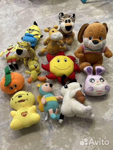 Мягкие игрушки пакетом игрушки Пакетом
