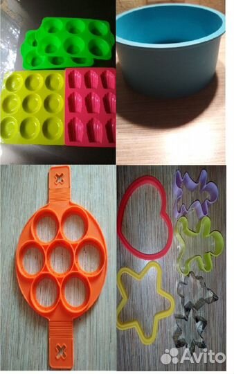 Формы для сырников,печенья,выпечки,яичниц