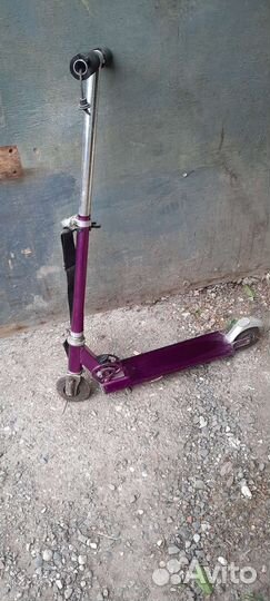 Самокат детский двухколесный бу
