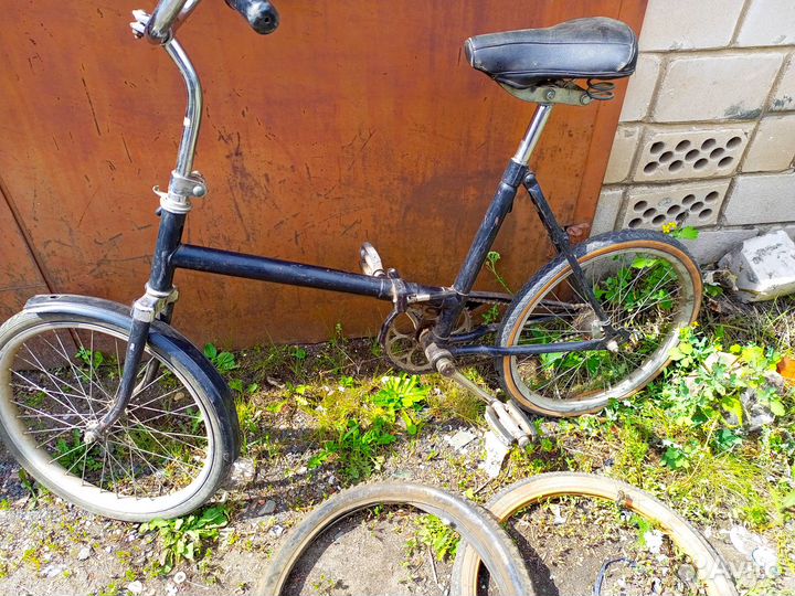 Подростковый складной велосипед СССР десна