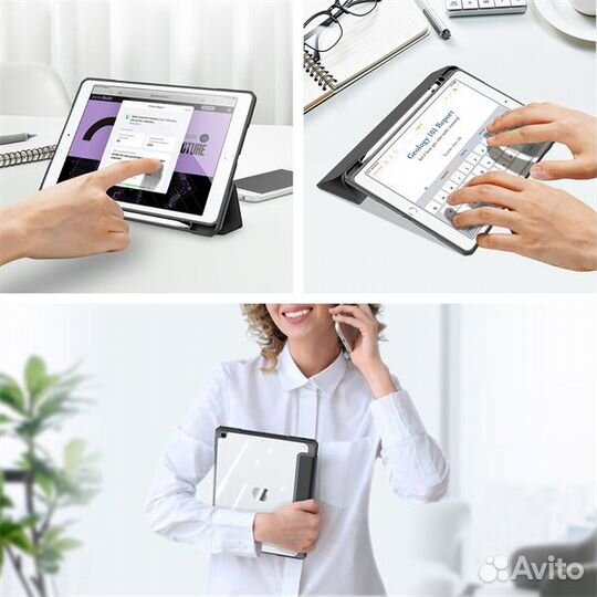 Чехол для iPad 5, 6 9.7 Toby Series Черный