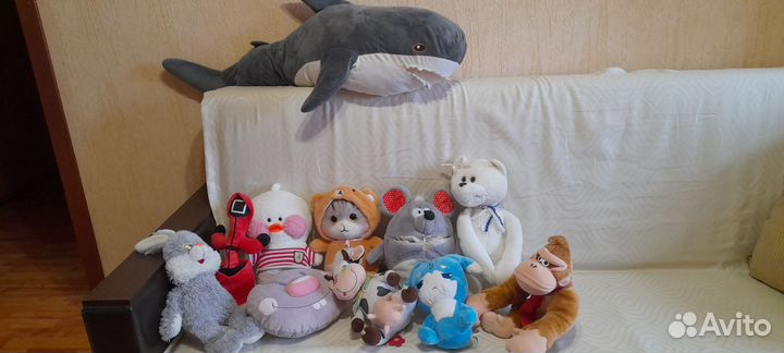 Мягкие игрушки пакетом