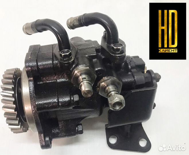 Насос гур Isuzu NPR75 NQR75 4HK1 2-х Контурный