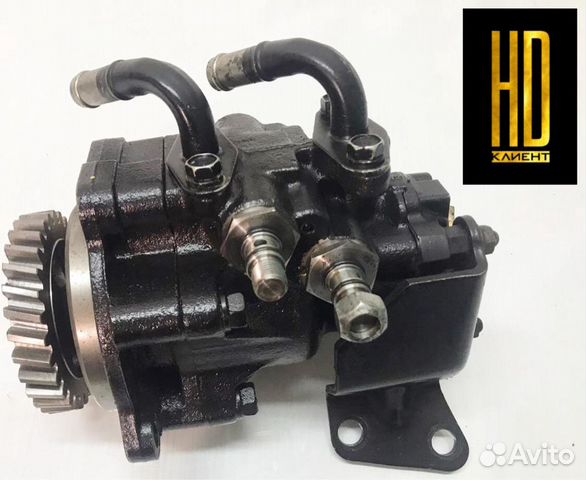 Насос гур Isuzu NPR75 NQR75 4HK1 2-х Контурный