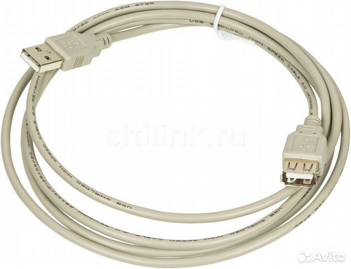 Кабель удлинитель usb 2.0 (3 метра)