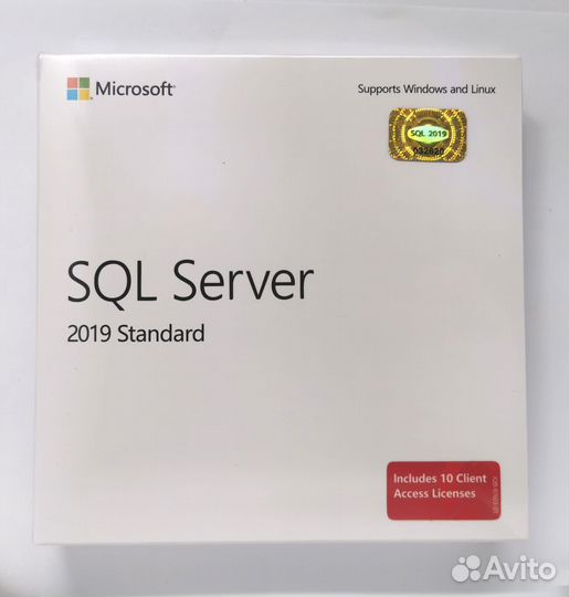 Microsoft Windows SQL Server 2019 Standard 10 CLT