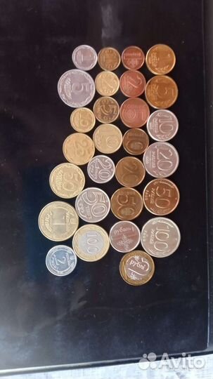 Монеты РФ, рб, KZ, Укр