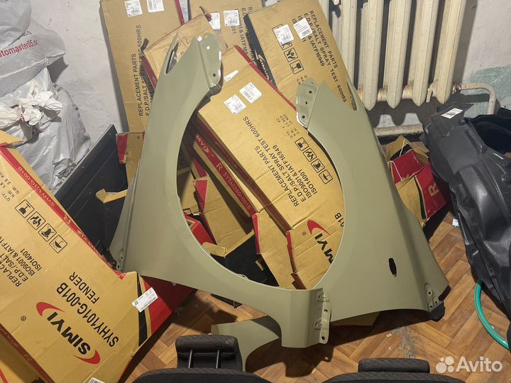 Крыло тойота королла е150