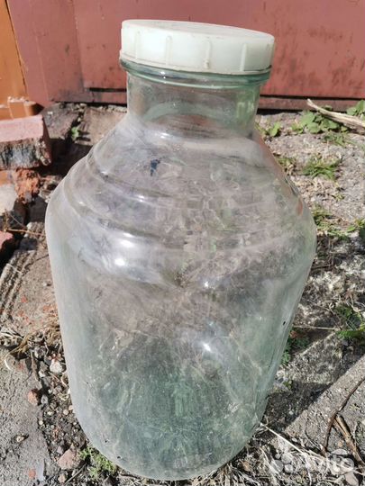 Банка 10 литров стеклянная