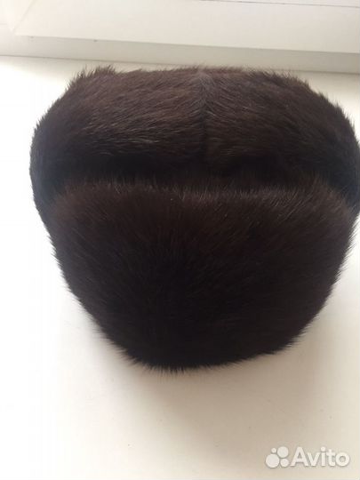 Норковая шапка Мужская новая